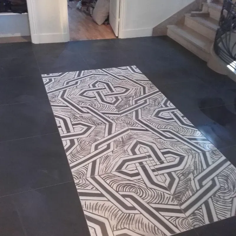 pose de mosaique